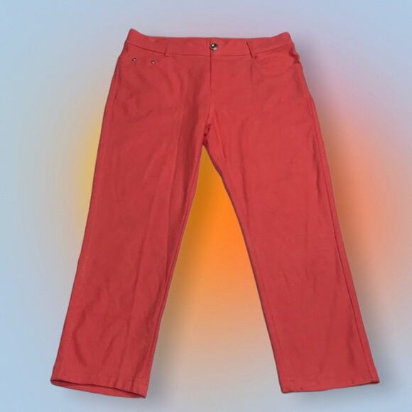 P-FIVE Women’s Medium Coral Jeggings - Picture 1 of 5